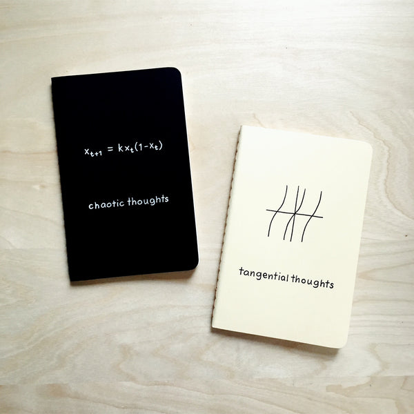 Chaos Theory & Tangent Pocket Notebook Set