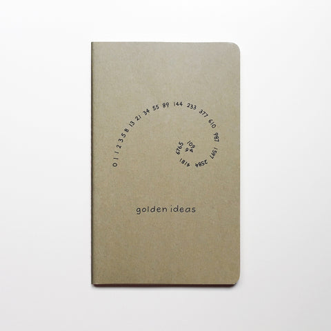 Fibonacci Golden Ideas Notebook