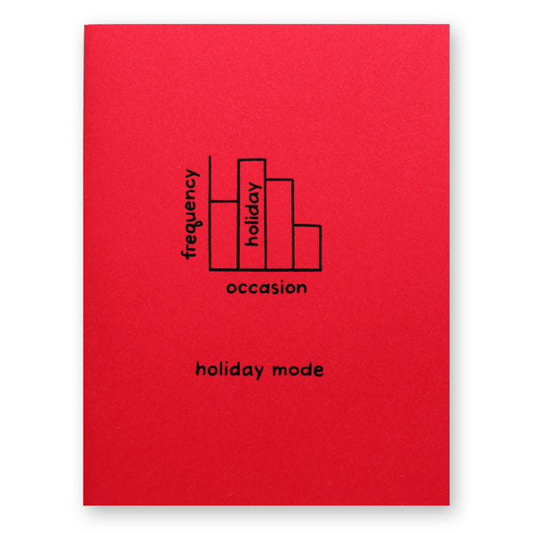 Holiday Mode Card