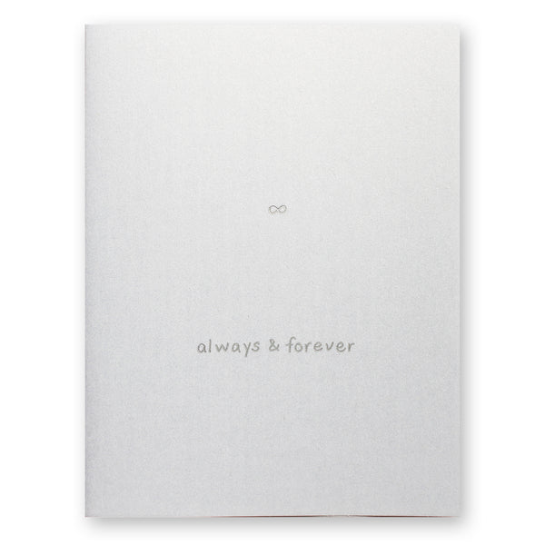 Infinity Wedding Card