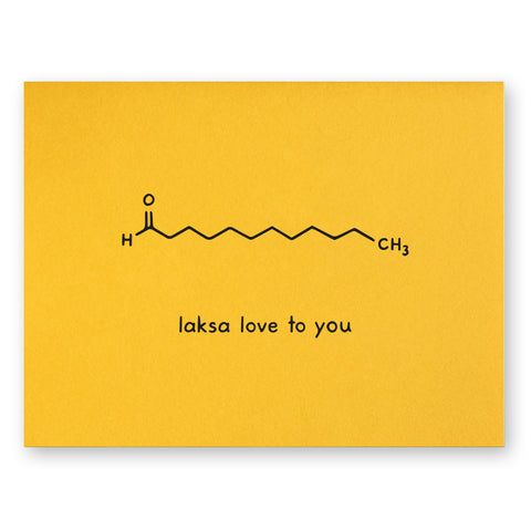 Laksa Valentine Card