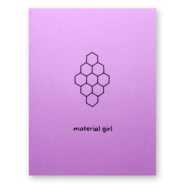 Material Girl Card