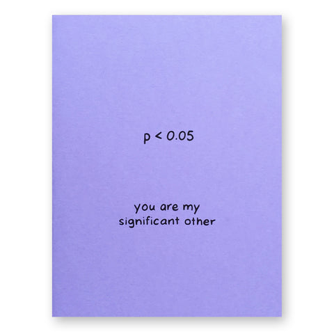 Significant Other Card