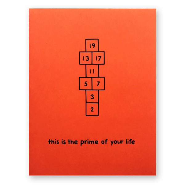Prime of Life Card