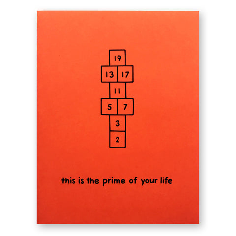 Prime of Life Card