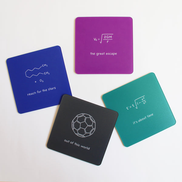 Rocket Science Coaster Set