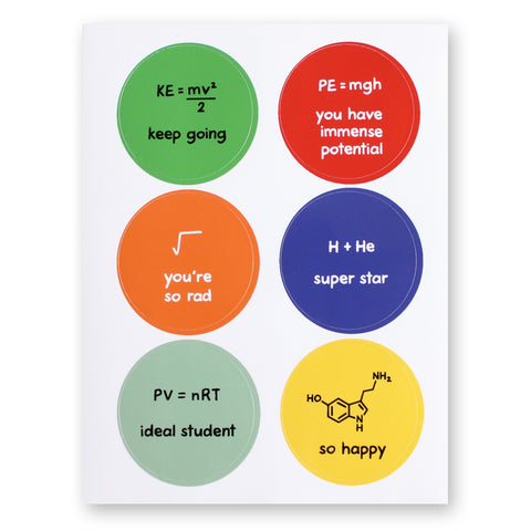 STEM Motivation Stickers