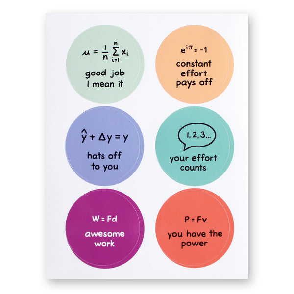 STEM Motivation Stickers