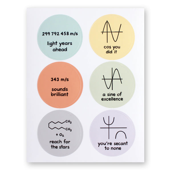 STEM Motivation Stickers