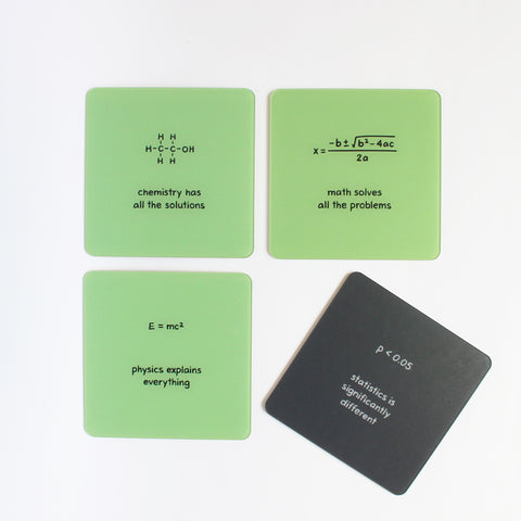 Science & Math Coaster Set