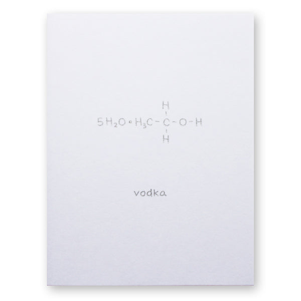 Vodka Card Vodka Card - The Chemist Tree