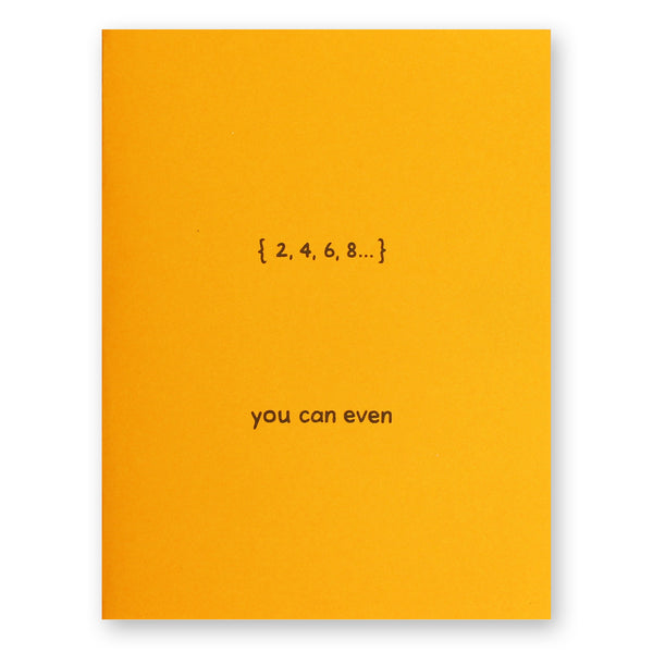You Can Even Card