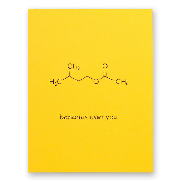 Bananas Over You Card
