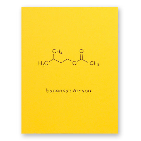 Bananas Over You Card
