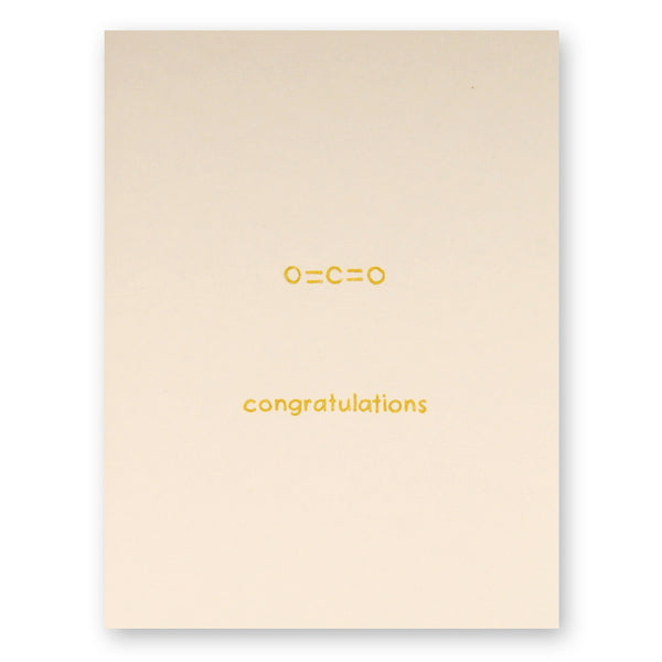 Champagne Congratulations Card