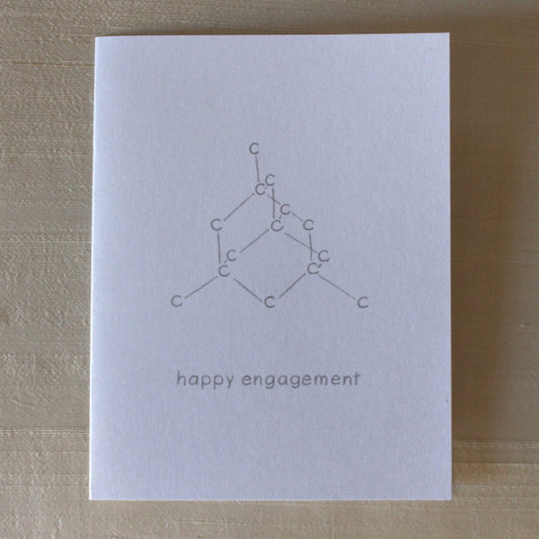 Diamond Engagement Card