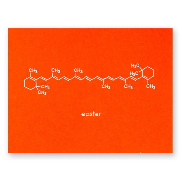 Carrot Easter Card