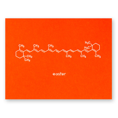 Carrot Easter Card