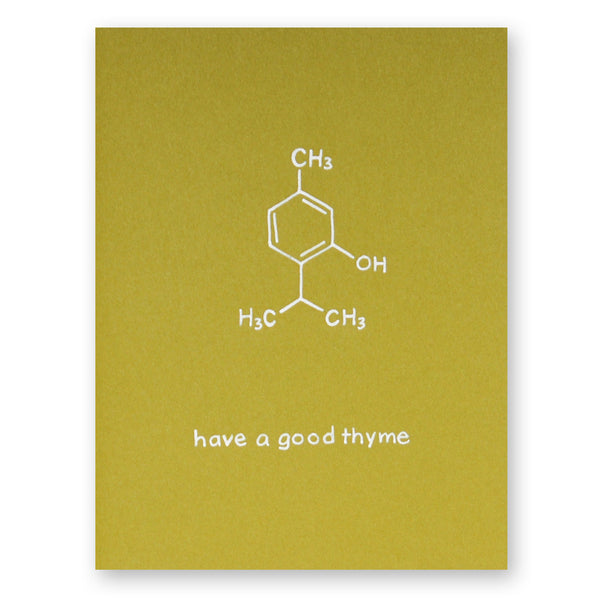Good Thyme Card