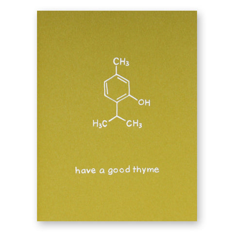 Good Thyme Card