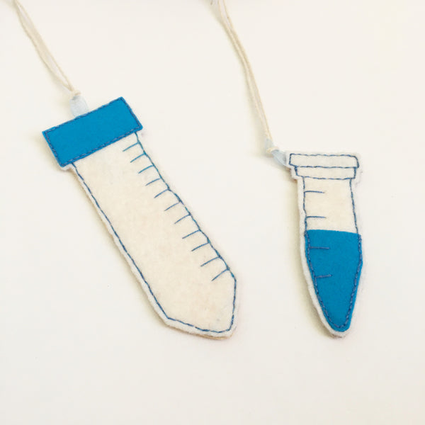 Molecular Biology Lab Ornament Set