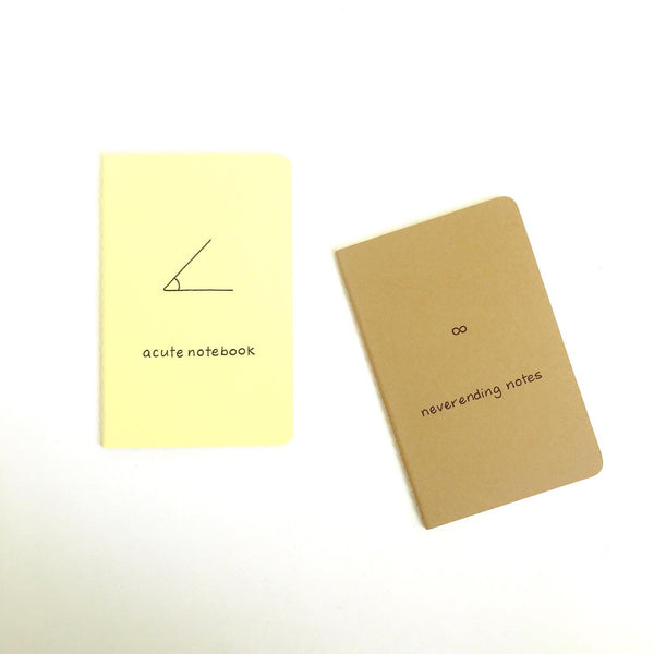 Acute & Infinity Pocket Notebook Set