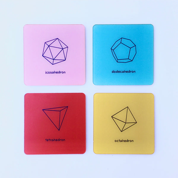 Geometric Shapes Coaster Set