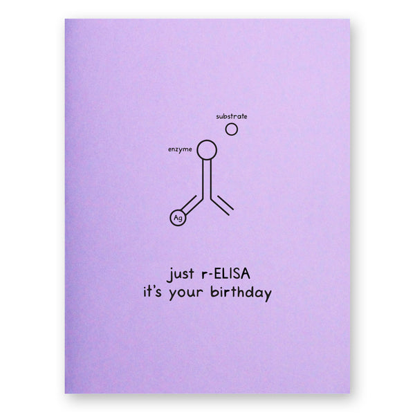 ELISA Birthday Card