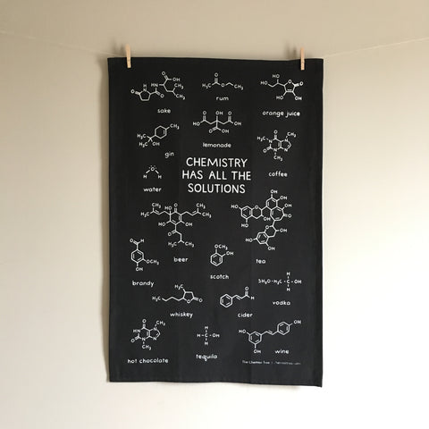 Chemistry Solutions Tea Towel