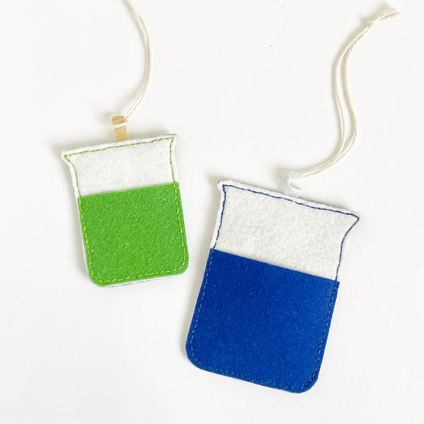 DIY Beaker Ornament Kit | Science Sewing Craft Activity