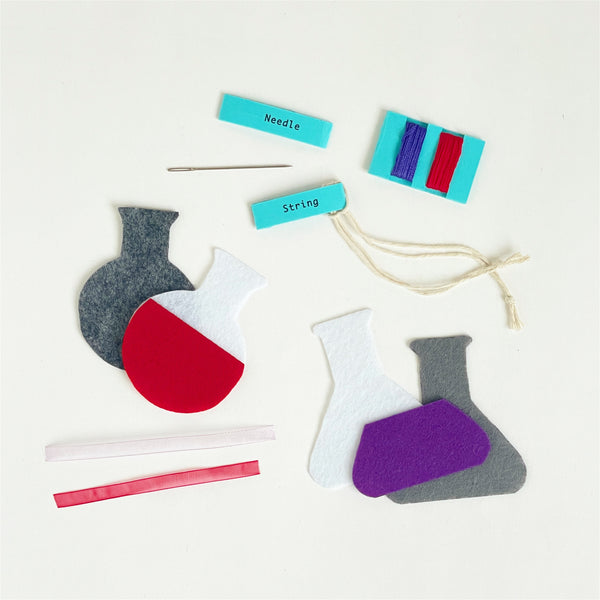 DIY Flask Ornament Kit | Science Sewing Craft Activity