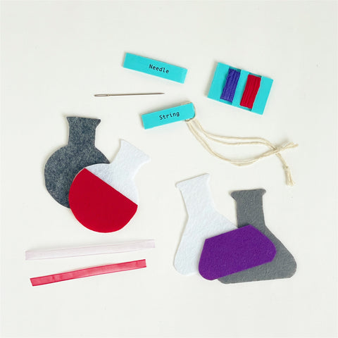 DIY Flask Ornament Kit | Science Sewing Craft Activity