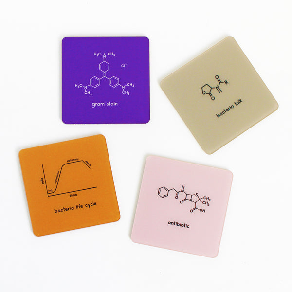 Microbiology Coaster Set