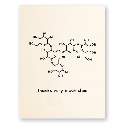 Thanks Very Muah Chee Card