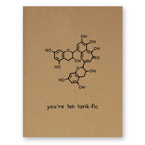 Teh Tarik Thank You Card