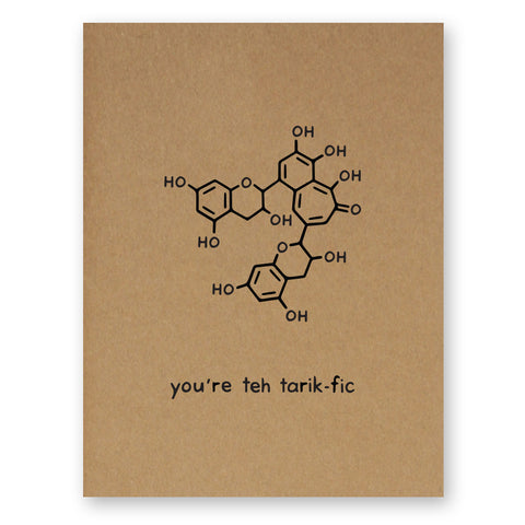 Teh Tarik Thank You Card