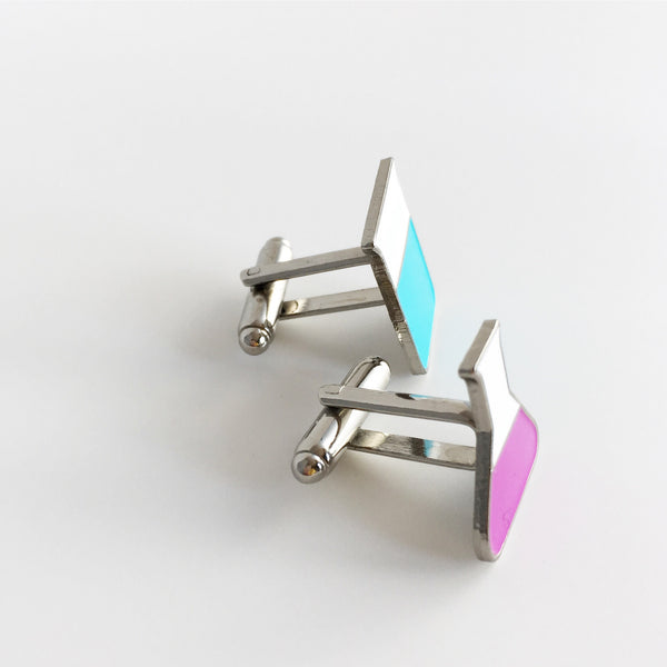 Flask + Beaker Cufflinks