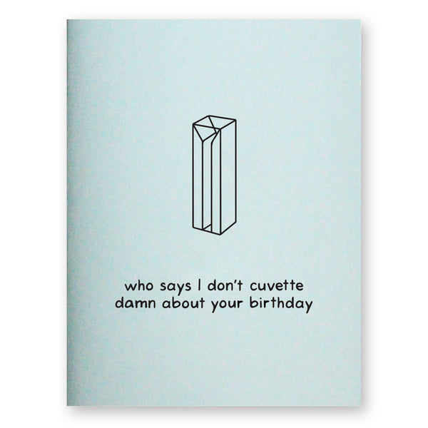 Cuvette Birthday Card