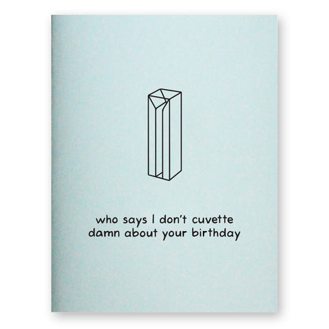 Cuvette Birthday Card