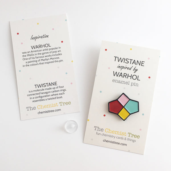 Twistane Enamel Pin