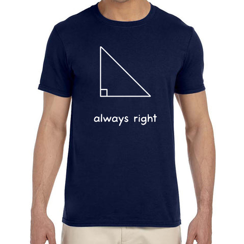 Always Right Angle Math T-Shirt