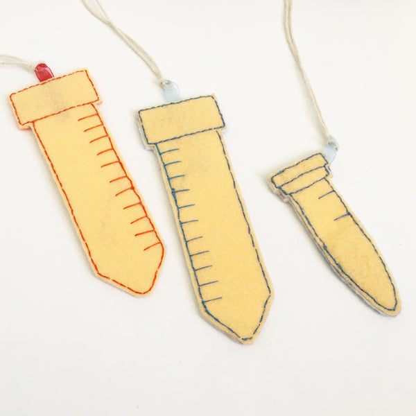 Molecular Biology Lab Ornament Set