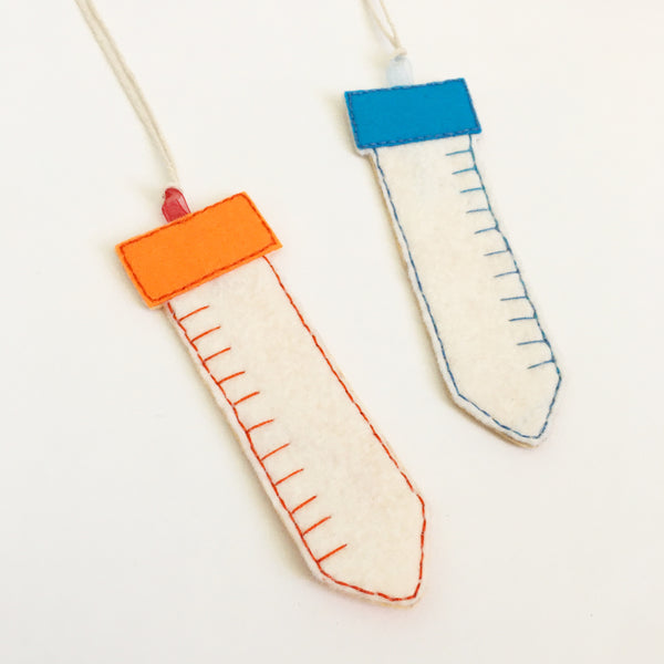 Molecular Biology Lab Ornament Set