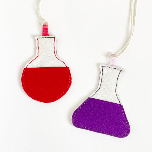 DIY Flask Ornament Kit | Science Sewing Craft Activity