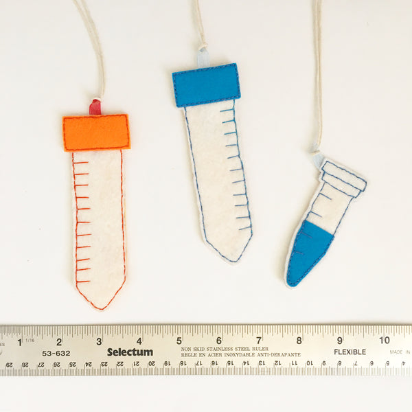 Molecular Biology Lab Ornament Set
