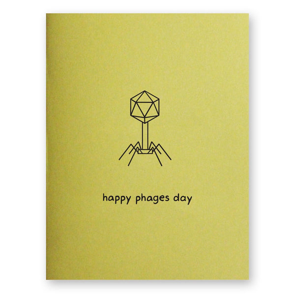 Bacteriophage Father’s Day Card