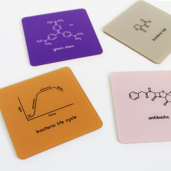 Microbiology Coaster Set