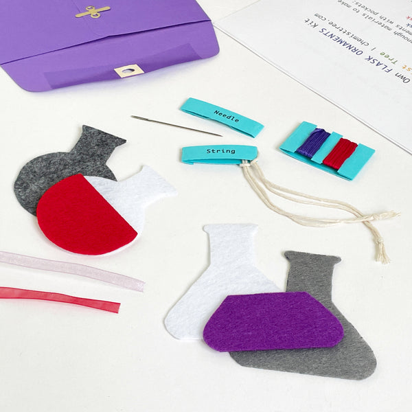 DIY Flask Ornament Kit | Science Sewing Craft Activity