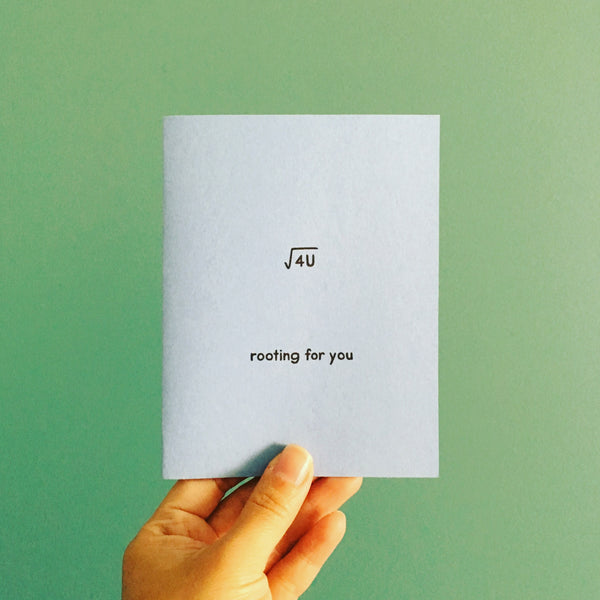 Rooting For You Card