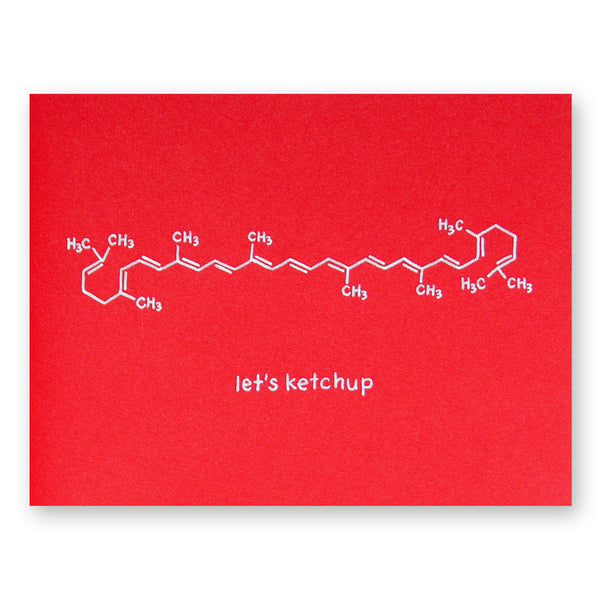 Let's Ketchup Card